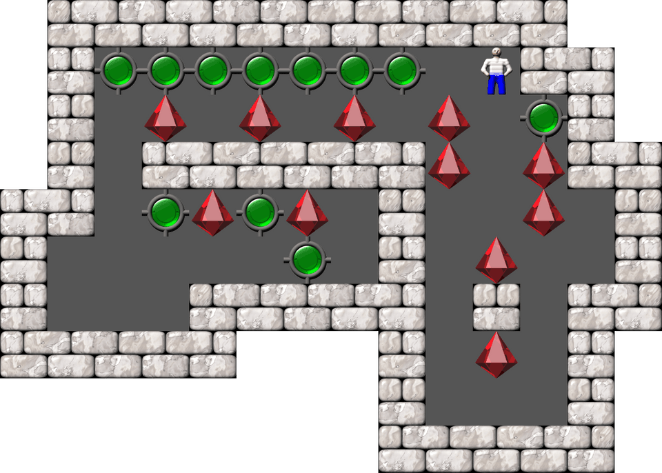 Sokoban Revenge Collection 11 level 45